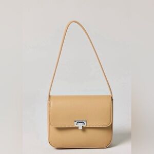 Kimchi Blue Mae Retro Beige Shoulder Bag
